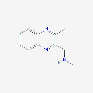 N-Methyl-1-(3-methylquinoxalin-2-YL)methanamine