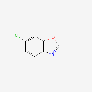 molecular formula C8H6ClNO B1582411 6-Chloro-2-methylbenzo[d]oxazole CAS No. 63816-18-2