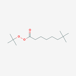 molecular formula C14H28O3 B1582416 Peroxyneodecanoic acid, tert-butyl ester CAS No. 26748-41-4