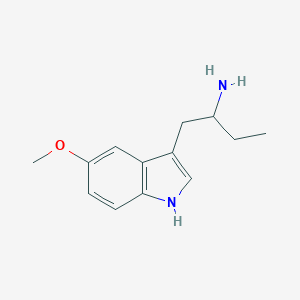 molecular formula C13H18N2O B158242 5-Methoxy-alpha-ethyltryptamine CAS No. 4765-10-0