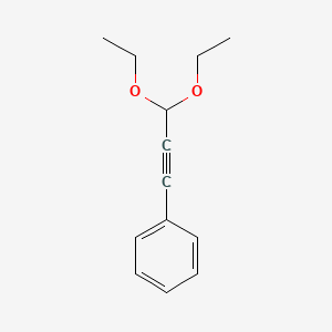 molecular formula C13H16O2 B1582433 Phenylpropargyl aldehyde diethyl acetal CAS No. 6142-95-6