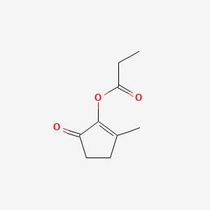 molecular formula C9H12O3 B1582436 Cyclotene propionate CAS No. 87-55-8