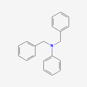 molecular formula C20H19N B1582438 N,N-Dibenzylaniline CAS No. 91-73-6