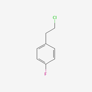 molecular formula C8H8ClF B1582442 1-(2-Chloroethyl)-4-fluorobenzene CAS No. 332-43-4