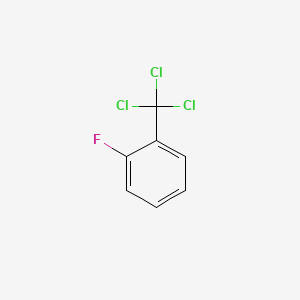 molecular formula C7H4Cl3F B1582446 2-Fluorobenzotrichloride CAS No. 488-98-2