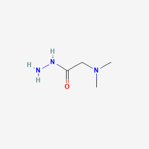 molecular formula C4H11N3O B1582448 2-(Dimethylamino)acetohydrazide CAS No. 55-85-6