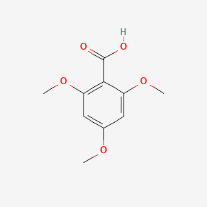 molecular formula C10H12O5 B1582449 2,4,6-三甲氧基苯甲酸 CAS No. 570-02-5