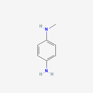molecular formula C7H10N2 B1582453 4-氨基-N-甲基苯胺 CAS No. 623-09-6