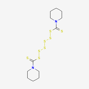 molecular formula C12H20N2S8 B1582465 Dipentamethylenethiuram hexasulfide CAS No. 971-15-3