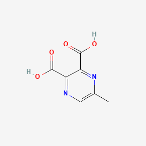 molecular formula C7H6N2O4 B1582470 5-Methylpyrazine-2,3-dicarboxylic acid CAS No. 5521-60-8
