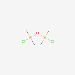 molecular formula C4H12Cl2OSi2 B1582481 1,3-Dichlorotetramethyldisiloxane CAS No. 2401-73-2