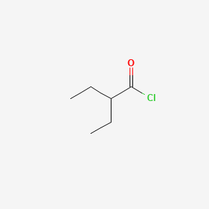molecular formula C6H11ClO B1582483 2-Ethylbutyryl chloride CAS No. 2736-40-5