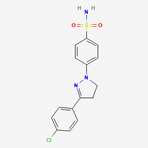 molecular formula C15H14ClN3O2S B1582484 荧光增白剂 121 CAS No. 2744-49-2
