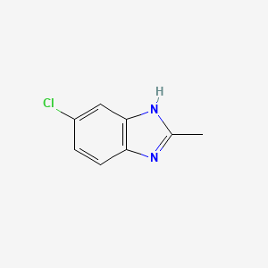 molecular formula C8H7ClN2 B1582485 5-Chloro-2-methylbenzimidazole CAS No. 2818-69-1