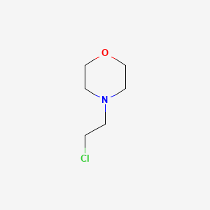 molecular formula C6H12ClNO B1582488 4-(2-Chloroethyl)morpholine CAS No. 3240-94-6