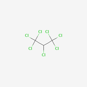 molecular formula C3HCl7 B1582496 1,1,1,2,3,3,3-Heptachloropropane CAS No. 3849-33-0