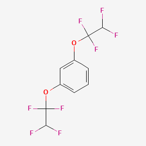 molecular formula C10H6F8O2 B1582497 1,3-双(1,1,2,2-四氟乙氧基)苯 CAS No. 3914-19-0