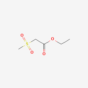 B1582502 Ethyl methanesulfonylacetate CAS No. 4455-15-6