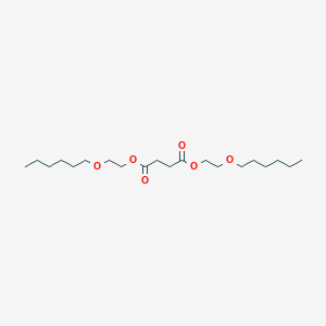 Succinic acid, bis(2-(hexyloxy)ethyl) ester