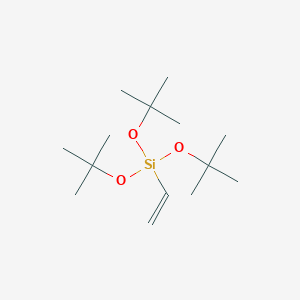 molecular formula C14H30O3Si B1582513 VINYLTRI-T-BUTOXYSILANE CAS No. 5356-88-7