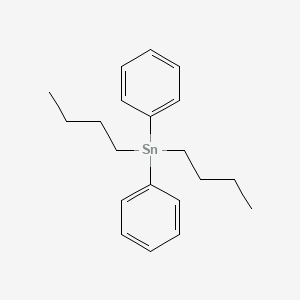 B1582524 Stannane, dibutyldiphenyl- CAS No. 6452-61-5