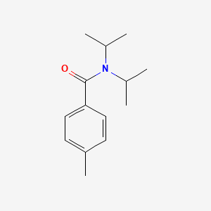 molecular formula C14H21NO B1582525 N,N-Diisopropyl-p-toluamide CAS No. 6937-52-6