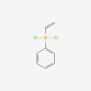 molecular formula C8H8Cl2Si B1582529 Vinylphenyldichlorosilane CAS No. 7719-02-0