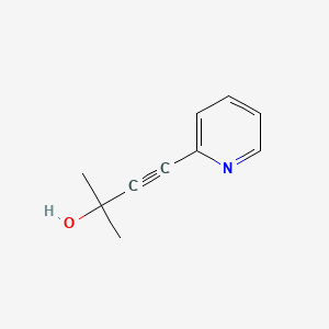 molecular formula C10H11NO B1582549 2-Methyl-4-(pyridin-2-yl)but-3-yn-2-ol CAS No. 29767-97-3