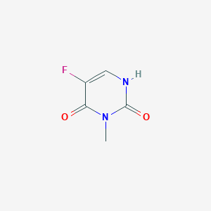 molecular formula C5H5FN2O2 B1582552 5-氟-3-甲基-1H-嘧啶-2,4-二酮 CAS No. 4840-69-1