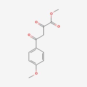 molecular formula C12H12O5 B1582555 Methyl 4-(4-methoxyphenyl)-2,4-dioxobutanoate CAS No. 39757-31-8
