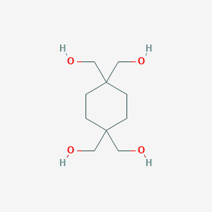 molecular formula C10H20O4 B158256 [1,4,4-Tris(hydroxymethyl)cyclohexyl]methanol CAS No. 1855-65-8