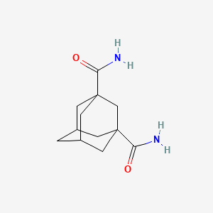 molecular formula C12H18N2O2 B1582562 Adamantane-1,3-dicarboxamide CAS No. 62472-39-3
