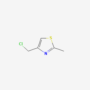 molecular formula C5H6ClNS B1582564 4-(氯甲基)-2-甲基噻唑 CAS No. 39238-07-8