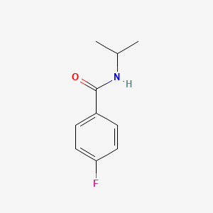 molecular formula C10H12FNO B1582566 4-氟-N-异丙基苯甲酰胺 CAS No. 70001-45-5