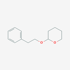 B158257 Tetrahydro-2-(2-phenylethoxy)-2H-pyran CAS No. 1927-61-3