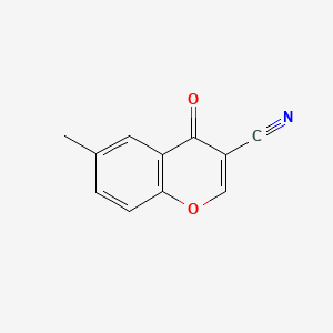 molecular formula C11H7NO2 B1582570 3-氰基-6-甲基色酮 CAS No. 50743-18-5