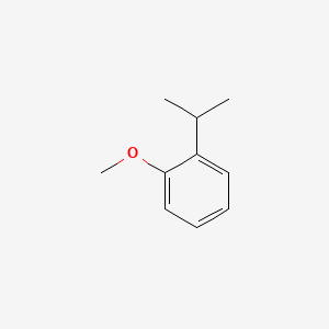 molecular formula C10H14O B1582576 1-Isopropyl-2-methoxybenzene CAS No. 2944-47-0