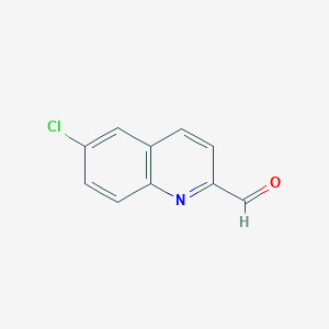 molecular formula C10H6ClNO B1582577 6-Chloroquinoline-2-carbaldehyde CAS No. 59394-26-2