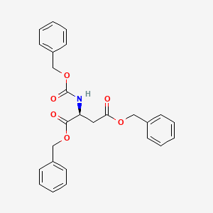 molecular formula C26H25NO6 B1582579 Z-Asp(OBzl)-OBzl CAS No. 5241-60-1