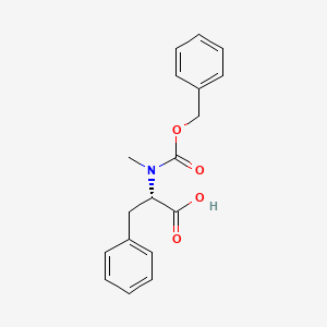 molecular formula C18H19NO4 B1582585 Cbz-N-methyl-L-phenylalanine CAS No. 2899-07-2