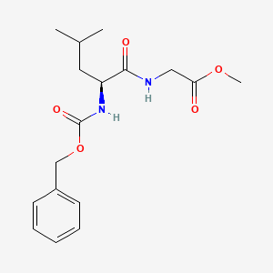 molecular formula C17H24N2O5 B1582586 Z-Leu-gly-ome CAS No. 5084-98-0