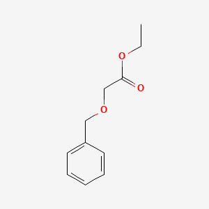 molecular formula C11H14O3 B1582589 2-(苯甲氧基)乙酸乙酯 CAS No. 32122-09-1