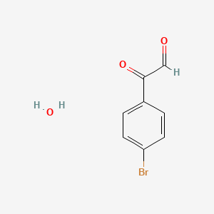 molecular formula C8H7BrO3 B1582591 4-Bromophenylglyoxal hydrate CAS No. 80352-42-7