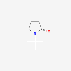 molecular formula C8H15NO B1582596 1-(tert-Butyl)pyrrolidin-2-one CAS No. 20687-53-0