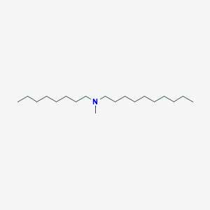 molecular formula C19H41N B1582599 1-Decanamine, N-methyl-N-octyl- CAS No. 22020-14-0