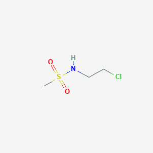 molecular formula C3H8ClNO2S B1582600 N-(2-氯乙基)甲磺酰胺 CAS No. 21896-59-3