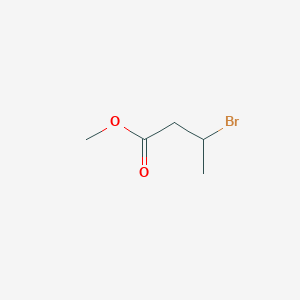 molecular formula C5H9BrO2 B1582602 3-溴丁酸甲酯 CAS No. 21249-59-2