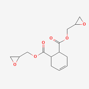 molecular formula C14H18O6 B1582603 Bis(2,3-epoxypropyl) cyclohex-4-ene-1,2-dicarboxylate CAS No. 21544-03-6