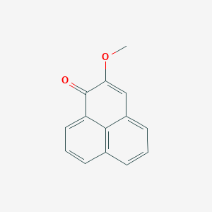 molecular formula C14H10O2 B158261 2-甲氧基菲那alen-1-酮 CAS No. 51652-39-2