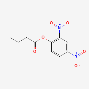 molecular formula C10H10N2O6 B1582611 2,4-二硝基苯基丁酸酯 CAS No. 24273-19-6